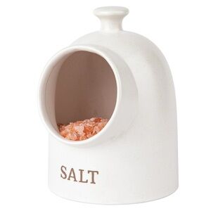 KOOK Ceramic Salt Pig 15 oz - Speckled Oatmeal